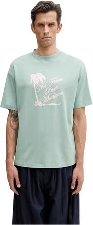 Dr&ocirc;le de Monsieur T-Shirts - Heren - T-shirts - Groen - M - Tops