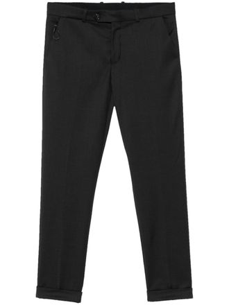 Roberto Ricci Design Terzilio chinos - men - Elastane/Elastane/Polyester/Virgin Wool - 46 - Black
