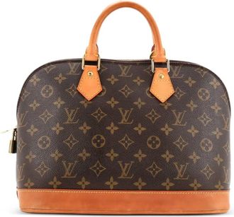 Louis Vuitton Alma Handbag Monogram Canvas PM satchel - Bruin