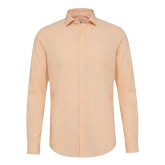 Harmont & Blaine Casual Shirt - Heren - Casual Overhemden - Oranje - XL - Overhemden