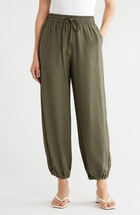 Sanctuary Balloon Leg Pants in Fatigue Green at Nordstrom Rack, Size X-Large