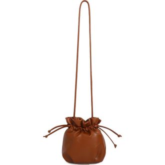Adornia Scrunch Bucket Bag in Brown at Nordstrom Rack