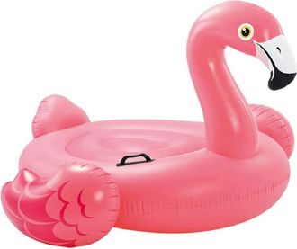 Trade Shop Trade Shop - Cavalcabile Fenicottero Gonfiabile 147x140x94 Cm Con Maniglie Mare Piscina 57558
