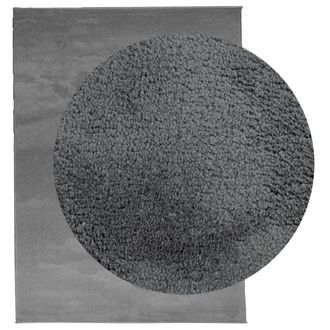 Berkfield Home Rug OVIEDO Short Pile Anthracite 240x340 cm in Dark Grey | Size: Medium
