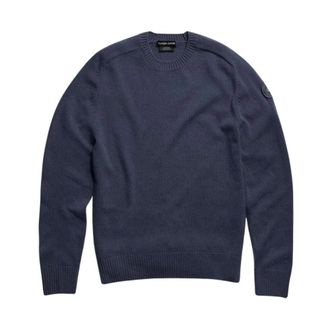 Canada Goose Matawin Jumper - male - Canada Goose - Round-neck Knitwear - Blue - 2XL - Knitwear