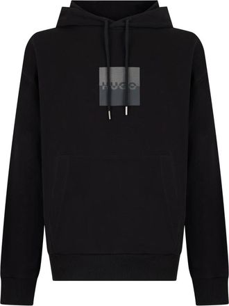 HUGO BOSS Duspliter Hoodie - Heren - Hoodies - Zwart - L - Katoen - Hoodies & sweatvesten