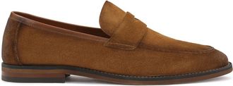 Kazar Su&egrave;de loafers in bruine kleur - Heren - Loafers - Bruin - 41 EU - Su&egrave;de - Schoenen