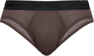 Dsquared2 Slip con banda logata - Marrone