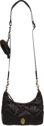 Kurt Geiger Quilted Crossbody Bag in Black at Nordstrom