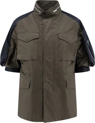 sacai Donna, Giacche, Verde, L, new