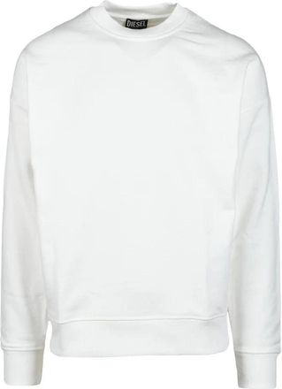 Diesel Mens Sweatshirt - White