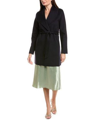 Sofiacashmere Doubleface Unlined Wool & Cashmere-Blend Coat