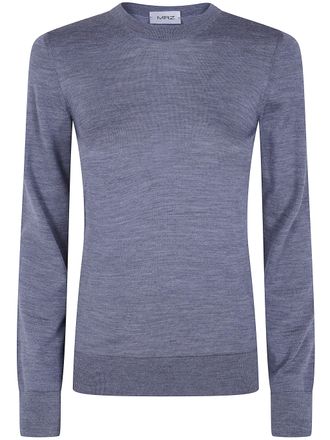 MRZ T-Shirt Long Sleeves Round Neck
