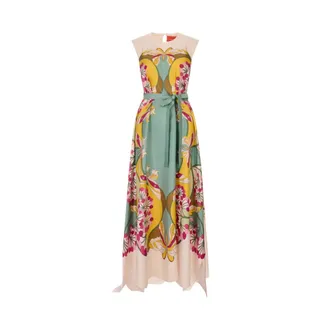 La DoubleJ Maxi Dresses, female, Multicolor, Size: M San Carlo Dress