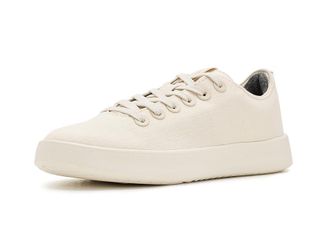Allbirds Cruiser Canvas Womens Flat Shoes Warm White (Natural White Sole) : 8.5 B - Medium