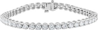 Grown Brilliance 14KT White Gold 5.00 Cttw Lab Grown Diamond Tennis Bracelet for Women