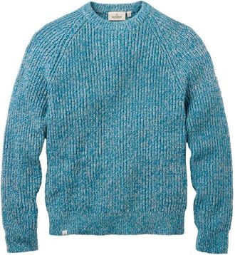 Passenger Fog Recycled Knitted Jumper Pullover f&uuml;r Herren | t&uuml;rkis