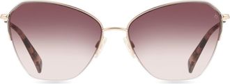 Rag & Bone RNB1070/G/S AU2/3X Womens Sunglasses Rose-Gold Size 58