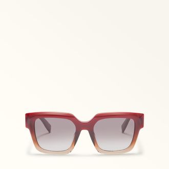 Furla Occhiali Da Sole Rubino Rosso Acetato Donna