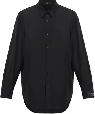 Balmain Hombre, Camisas, Negro, Talla: L