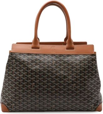 Goyard Belchasse MM Tote Bag Coated Canvas Leather