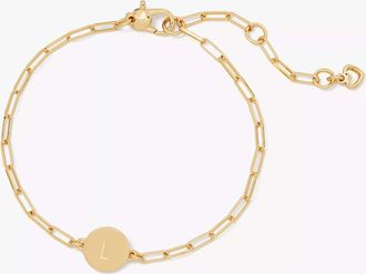 Kate Spade New York Initial L Chain Bracelet