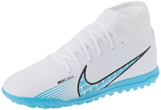 Nike Mens Mercurial Superfly 9 Club Tf Sneaker, White Baltic Blue Pink Blast, 8.5 UK