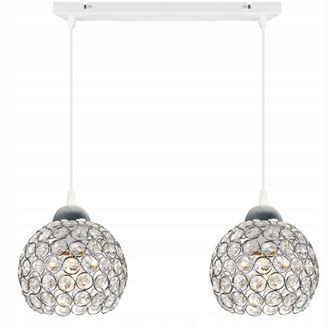 OEM L&aacute;mpara Colgante Cromada L&aacute;mpara De Techo Led Cristal