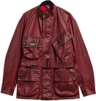Barbour Giacca Casual A7 Distressed 90th Anniversary - - Jackets - Uomo - Rosso - S