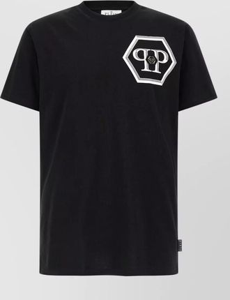 Philipp Plein logo-print hexagon t-shirt
