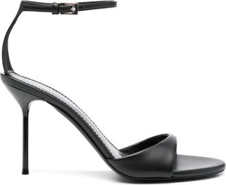 PARIS TEXAS 90mm Lidia sandals - women - Calf Leather/Calf Leather/Calf Leather - 38.5 - Black