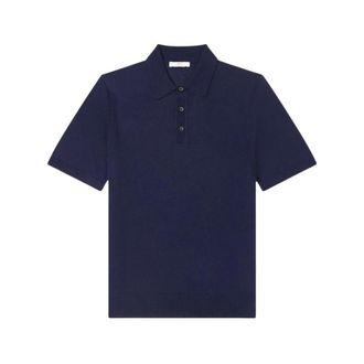 A.P.C. Polo Shirts, male, Blue, Size: M Julian Polo