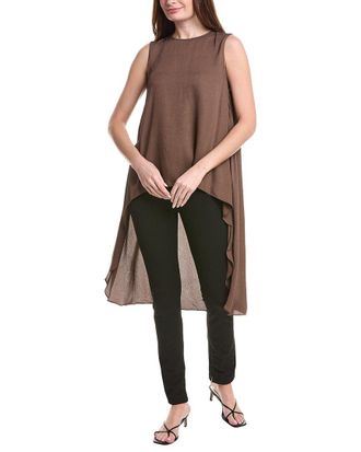 Fabiana Filippi Asymmetric Sleeveless Top