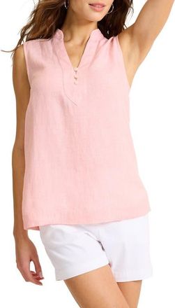 Tommy Bahama Coastalina Linen Vest in Lt Salmon at Nordstrom, Size X-Small