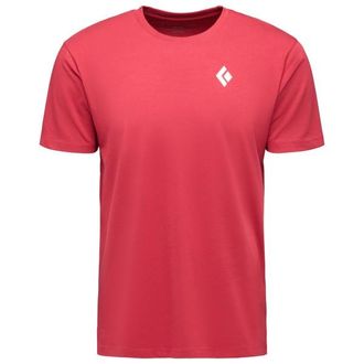 Black Diamond BD Backcountry Stamp S/S Tee T-Shirt f&uuml;r Herren | rot