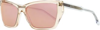 Isabel Marant Womens Tessa Angular Sunglasses IM0197/S 35J0J Transparent Pink 59mm