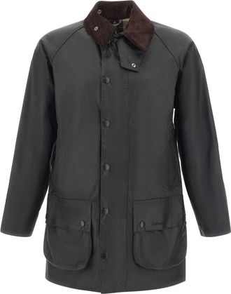 Barbour Jassen, Heren, Zwart, S, Katoen, Beaufort Waxed Jacket
