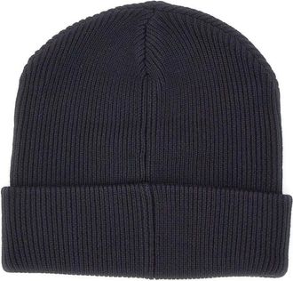 Iceberg Ribbed Knit Hat - unisex - Hoeden - Blauw - ONE Size - Wol - Accessoires