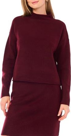 1.State Mock Neck Sweater in Wine at Nordstrom Rack, Size Xx-Large