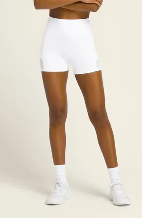 Wilson Baseline Ball Shorts in Bright White at Nordstrom, Size X-Small