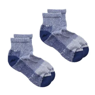 Rei Co-Op COOLMAX EcoMade Ultralight Hiking Quarter Socks - 2 Pairs Blue XL