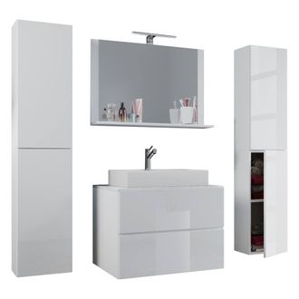 VCM 5-piece washbasin washbasin Lendas XL in White