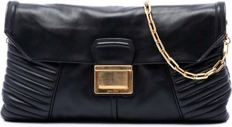 Miu Miu Pre-owned Miu Miu Matelasse Nappa Biker Crossbody Ladies NXLXKUIBJ3PWHYYK