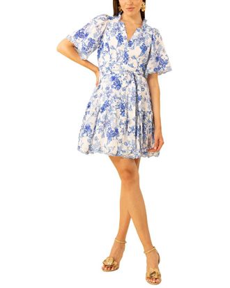 Hale Bob Hale Bob Emmalyn Linen-Blend Dress