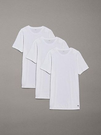 Calvin Klein 3 Pack Crewneck T-Shirt - Cotton Classics