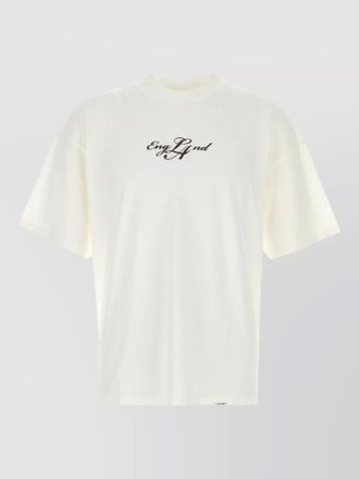 Represent cotton t shirt short sleeves crew neck