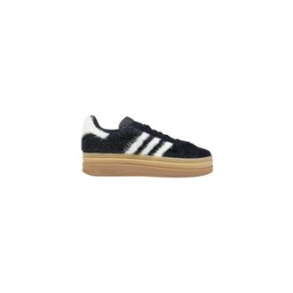 adidas Originals Adidas Originals, Sneakers, female, Black, Size: 10 2/3 US Sporty Leather Lace-Up Sneakers
