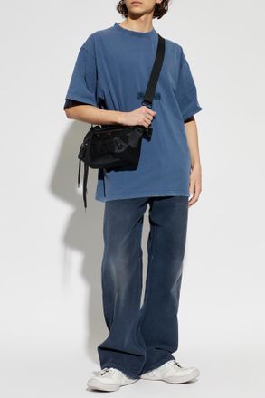 Balenciaga Straight-leg Jeans, Mens, Navy Blue