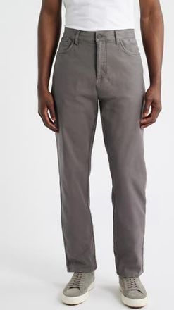 Johnston & Murphy XC Flex Stretch Straight Leg 5-Pocket Pants in Gray at Nordstrom Rack, Size 38 X R