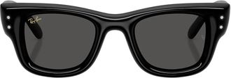 Ray-Ban Wayfarer Puffer - unisex - Zonnebrillen - Zwart - 47 MM - Accessoires